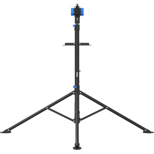  Stalak za popravak bicikla sklopivi 108 - 188 cm plavi čelični Slike
