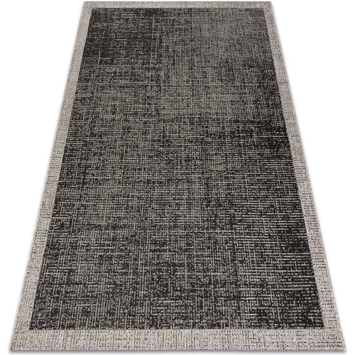 RugsX Preproge Preproga v videzu sisala FLOORLUX 20401 Okvir 120x170 cm Siva Cene
