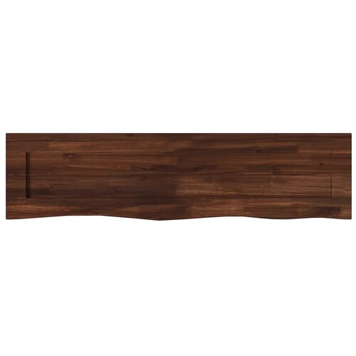  Pravokutni stolni vrh 120 x 30 x 3 cm Pravokutni - Tamno smeđa 90 x 55 x 3 5 cm Živi rub 1 strana Slike