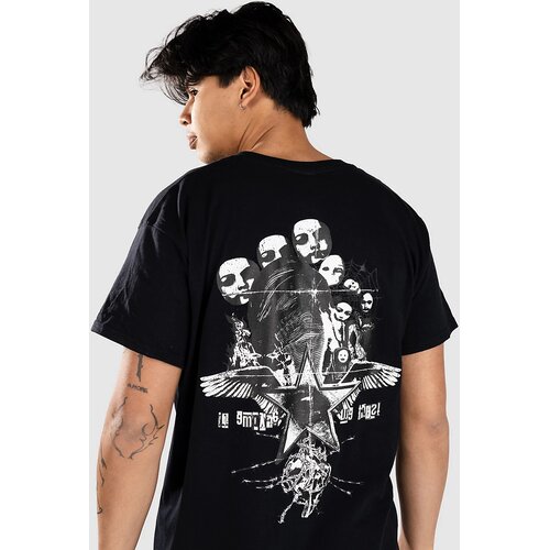 Empyre Dark Punk Collage T-shirt washed black Cene