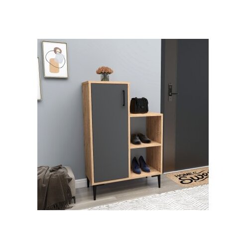 Hanah home Multifunkcionalna komoda Reysary, 106,8 x 71,4 x 35 cm, Smeđa Slike