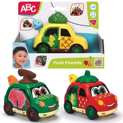 Simba Toys ABC Fruit Friend avtomobili na vztrajnik s sadjem in zvokom v več različicah - Cene