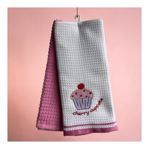  Set kuhinjskih krpa 40x60cm Wafle - Cupcake cherry ( VLK000109-cupcherry ) Cene