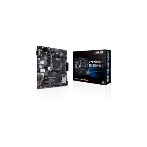 Asus MB PRIME B450M-K II AMD B450;AM4;2xDDR4 VGA,DVI,HDMI;micro ATX Cijene