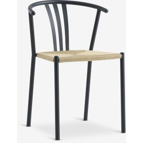  Jyderup trpezarijska stolica crna/natur ( 3670396 ) Cene