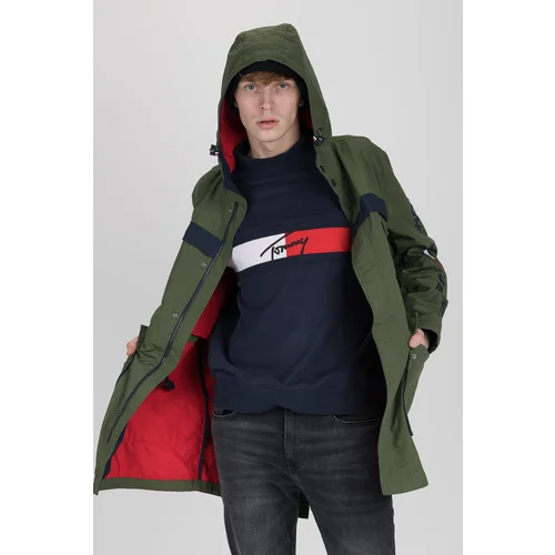 Tommy Hilfiger Jeans Tommy Jeans Jacket - TJM COTTON JACKET green