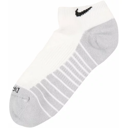 Nike Sportske čarape siva / crna / bijela