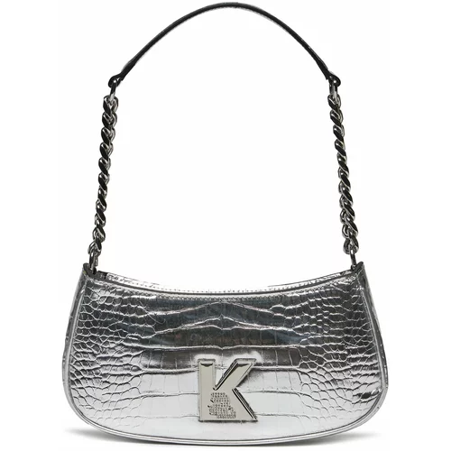 Karl Lagerfeld Ročna torba 240W3002 Silver