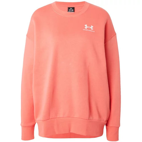 Under Armour Sportska sweater majica 'Essential' prljavo roza / bijela