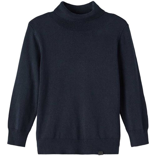 Name it Puloverji Nmmraloso Ls Rollneck Knit Modra Slike