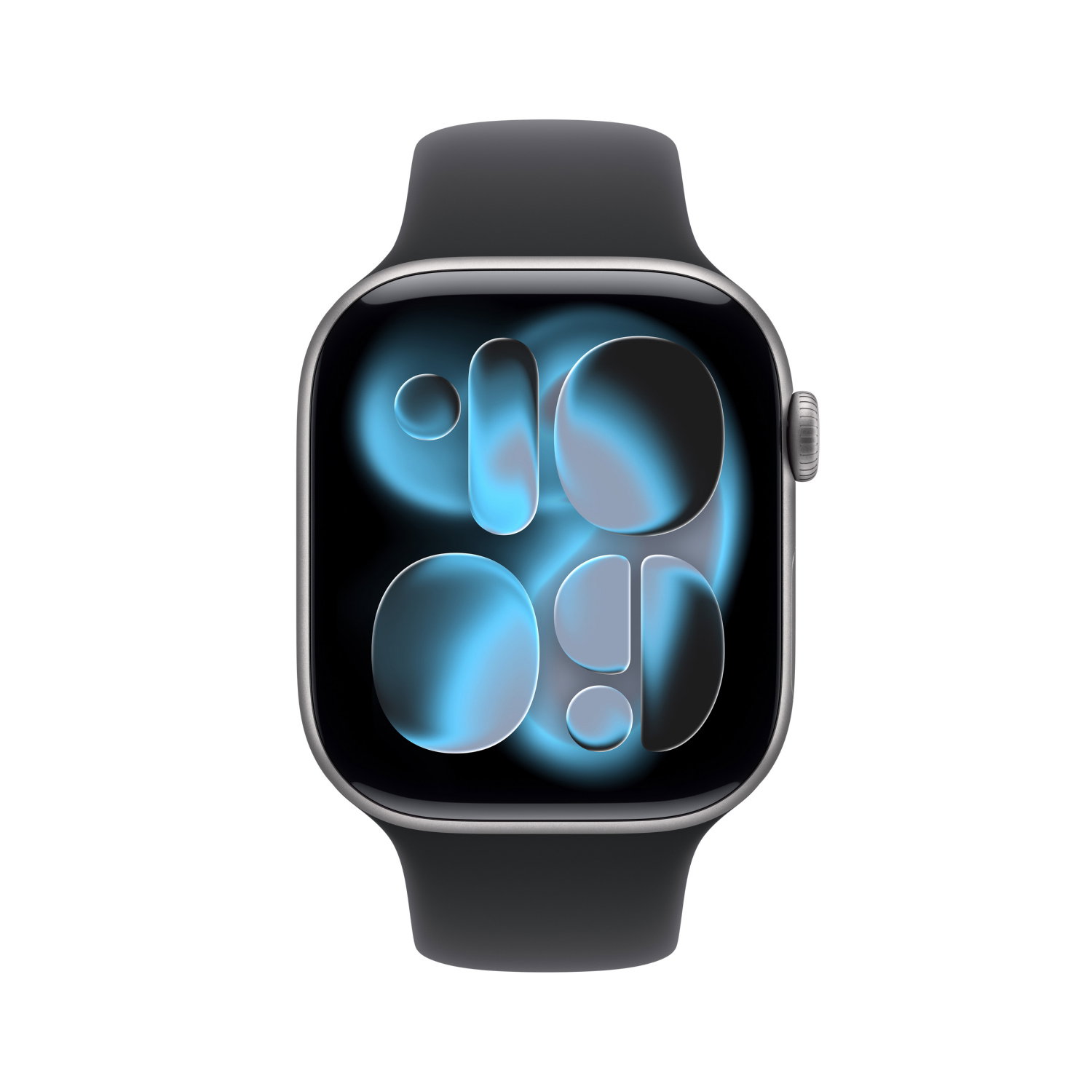 Apple Watch Serija 11 GPS 46mm M/L Space MEV44ZR/A Aluminijsko kuci&amp;scaron;te Gray Crna Sportska narukvica Slike