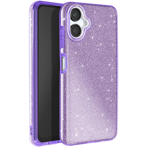 AVIZAR Ohišje z bleščicami za Samsung Galaxy A06 Odporen na udarce Glitter, Vijolična, (5000014313) Cene