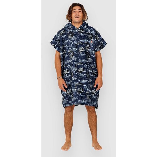 After Japan Waves Surf poncho midnight Cene