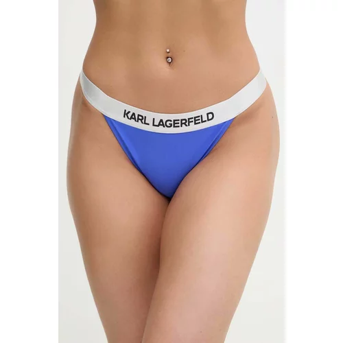 Karl Lagerfeld Spodnji del kopalk mornarsko modra barva
