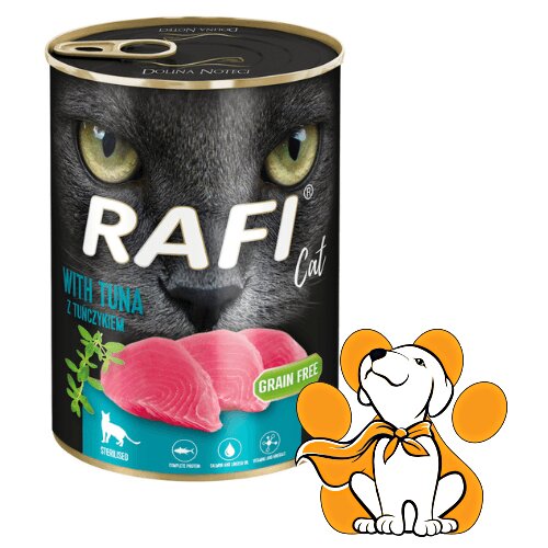 Rafi Cat Sterilised GF Tuna 400g, Vlažna Hrana Sa Tunjevinom Za Kontrolu Težine Cene