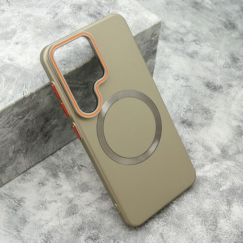 Maska PRO CASES MagSafe za Samsung S921B Galaxy S24 5G/ zlatna Slike