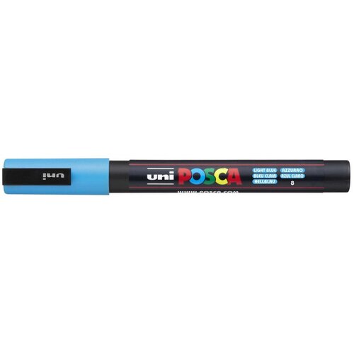 Marker Uni pc-3m Posca svijetlo plavi Cene