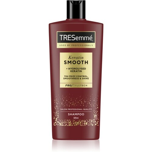 TRESemm&amp;eacute; Keratin Smooth &amp;scaron;ampon za zaglađivanje vlasi za neposlu&amp;scaron;nu i anti-frizz kosu 685 ml Slike