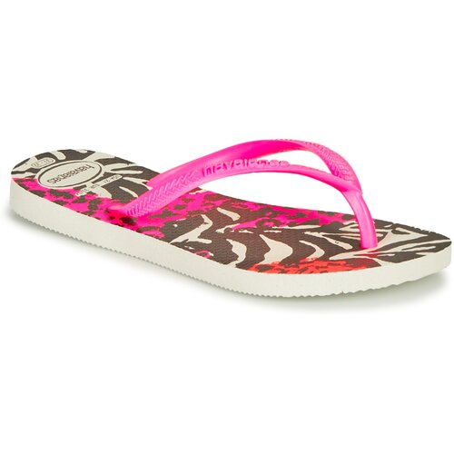 Havaianas Japonke SLIM ANIMALS Rožnata Slike