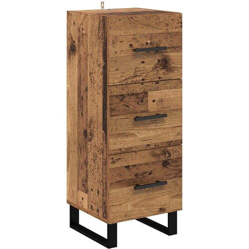  Kreveta Staro drvo 34,5 x 34 x 90 cm Obrađeno drvo i čelik Slike