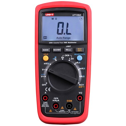 Uni-t UT139A True RMS digitalni multimetar s NCV detekcijom Slike