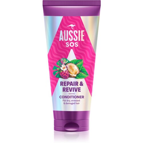 Aussie SOS Repair Revive hranilni balzam za obremenjene lase in lasi&amp;scaron;če 200 ml Slike