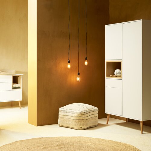 Qu-ax dvodijelni ormar cocoon ice white Slike