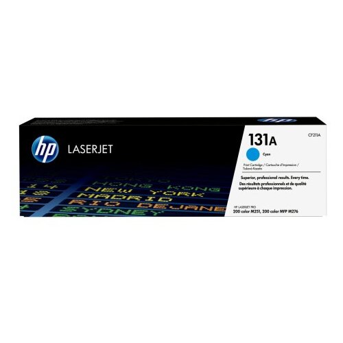 HP Originalna tonerska kartu&scaron;a 131A, Cyan, s standardno zmogljivostjo za 1.800 strani, 1 kos v pakiranju. Cene