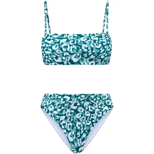 Shiwi Bikini 'Lola' smaragd / žad / bela