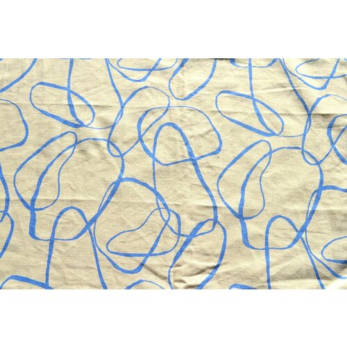 kuhinjska krpa 50x70 blue lines Slike