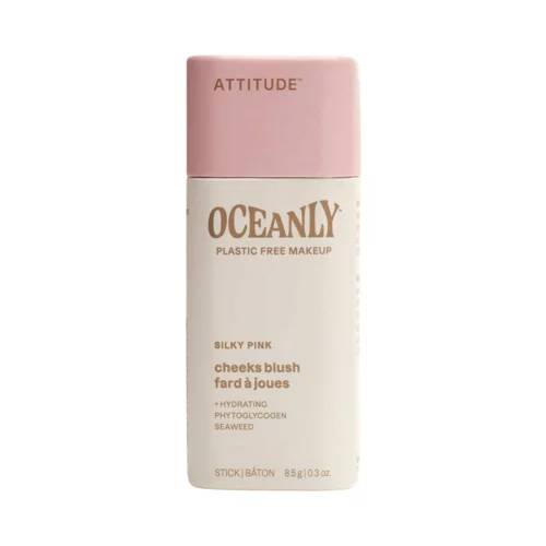 Attitude Oceanly Cream Blush Stick - Silky Pink