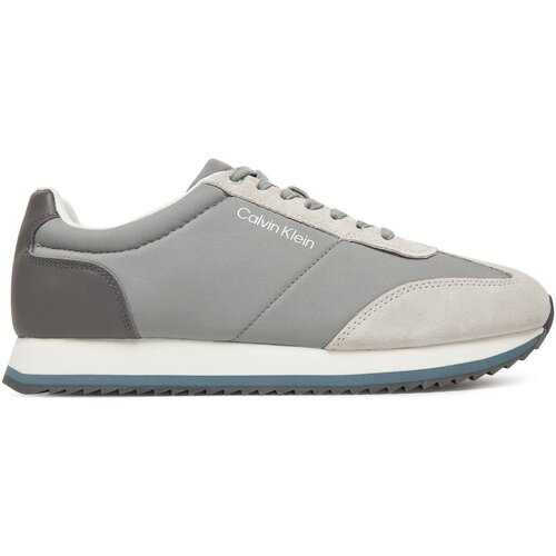 Calvin Klein Superge Low Top Lace Up Repreve Mix HM0HM01828 Siva Cene