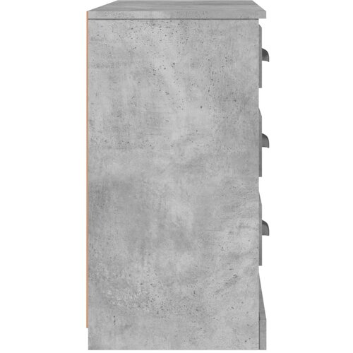  Komoda siva boja betona 104,5x35,5x67,5cm od konstruiranog drva Slike