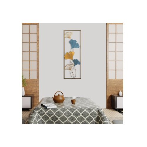 WALLXPERT Zidna dekoracija 32x5x90cm, Zlatne boje Cene