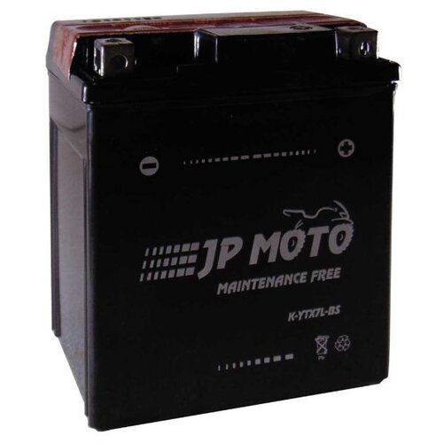 Jp Moto akumulator 12V07Ah D+ ytx7l-bs Slike