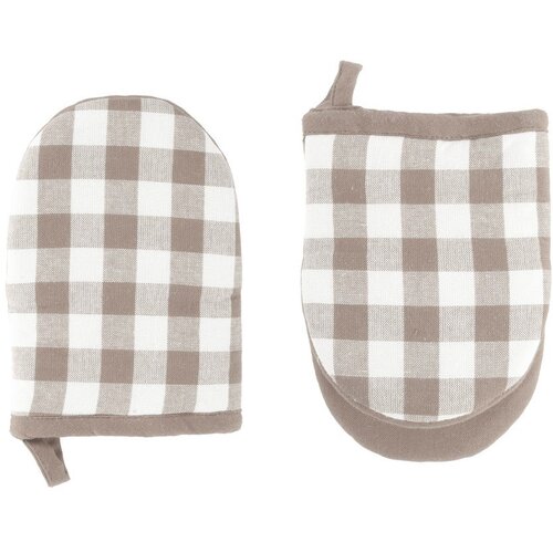 Tiseco Home Studio Bombažne kuhinjske rokavice v kompletu 2 ks Gingham – Cene