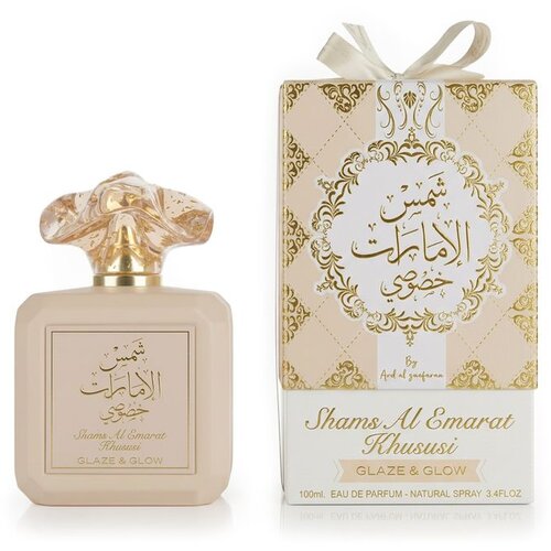 Ard Al Zaafaran Shams Al Emarat Khususi Glaze &amp;amp; Glow Eau De Parfum 100 ml (unisex) Slike