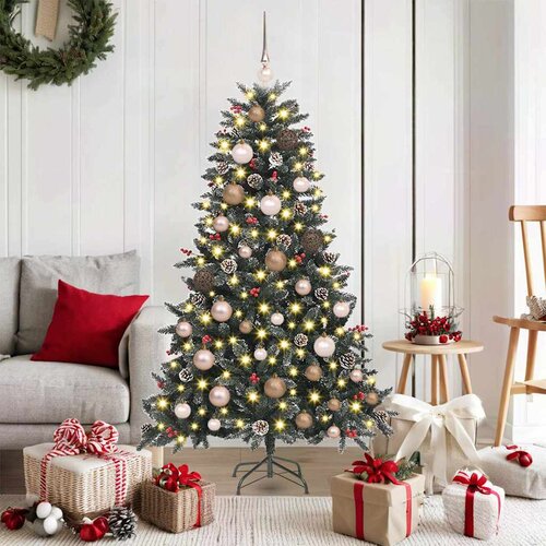 vidaXL Umestno božično drevo med 150 LED Zelena 83.5 x 83.5 x 150 cm Cene