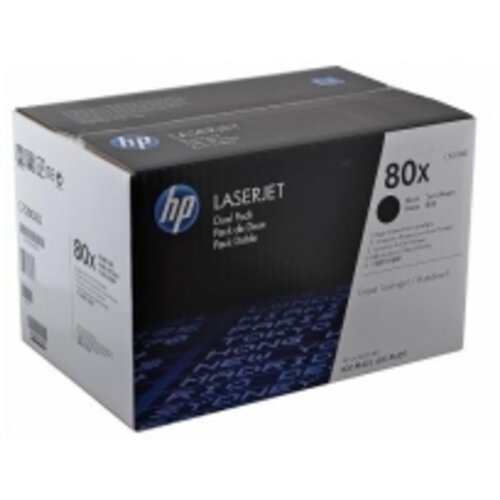HP &amp;quot;Toner 80XD CF280XD Schwarz 2er Pack&amp;quot; Slike