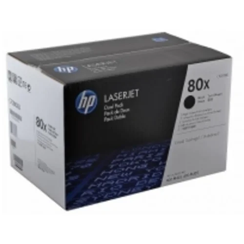 Hp CF280XD 80X crn, dvojno pakiranje, originalen toner