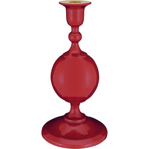 Metal Sphere - svečnik, Dark Red - 24 cm Slike
