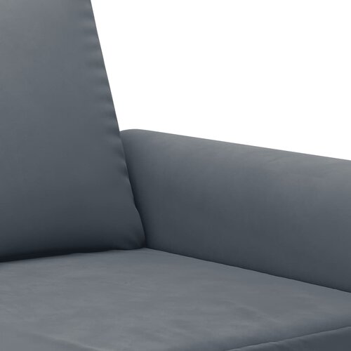  4-dijelni set sofa s jastucima tamnosivi bar&amp;scaron;unasti Slike