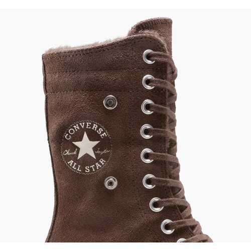 Converse Ženske patike chuck taylor all star fold-over lift platform xhi faux fur Slike