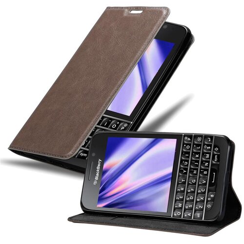 Cadorabo Ohi&scaron;je, združljivo z Blackberry Q10 v kavovinsko rdeča - Za&scaron;čitni ovitek z magnetnim zapiranjem, stoječo funkcijo in režo za kartice, (20558421) Cene