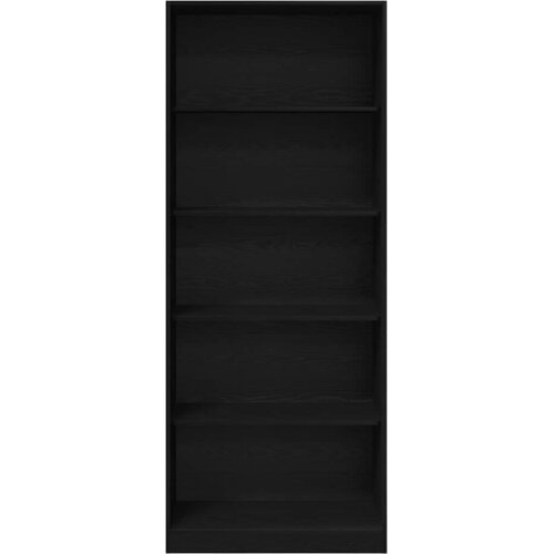 vidaXL Garderobna omara Črni hrast 80 x 50 x 200 cm Konstruiran les, (5000044301) Cene