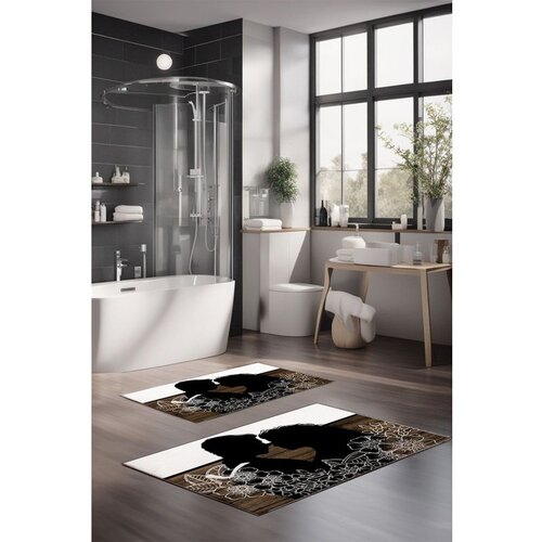  CT-5160 multicolor bathmat set (2 pieces) Cene