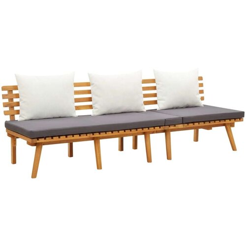 vidaXL Dnevna postelja 200x65 cm trden akacijev les Cene