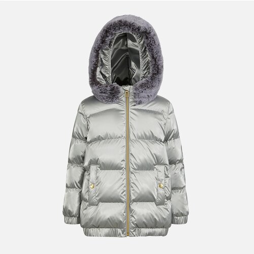Geox Silver Backsie Girls' Jacket - Girls Cene