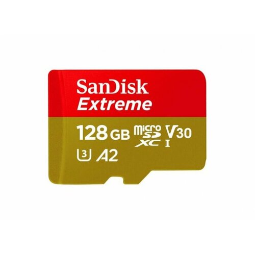 Sandisk SDXC 128GB extreme micro pro deluxe 190MB/s A2 C10 V30 UHS-I U3 Slike
