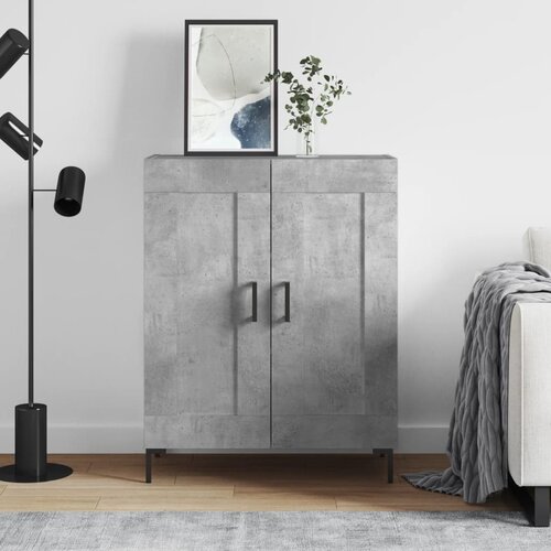  Komoda siva boja betona 69,5x34x90 cm od konstruiranog drva Cijene